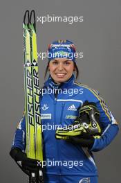 29.11.2010, Oestersund, Sweden (SWE): Elisabeth Hoegberg (SWE), Fischer, Rottefella, Leki, adidas - IBU world cup biathlon, training, Oestersund (SWE). www.xpb.cc. © Manzoni/xpb.cc/NordicFocus. Every downloaded picture is fee-liable.