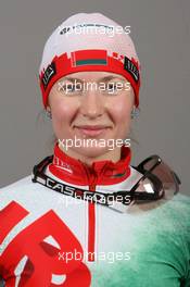 30.11.2010, Oestersund, Sweden (SWE): Darya Domracheva (BLR), Fischer, Rottefella, Swix - IBU world cup biathlon, training, Oestersund (SWE). www.xpb.cc. © Manzoni/xpb.cc/NordicFocus. Every downloaded picture is fee-liable.