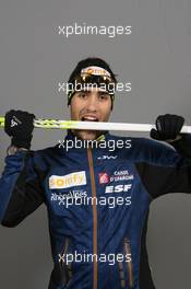 29.11.2010, Oestersund, Sweden (SWE): Martin Fourcade (FRA), Rossignol, Rottefella, Odlo - IBU world cup biathlon, training, Oestersund (SWE). www.xpb.cc. © Manzoni/xpb.cc/NordicFocus. Every downloaded picture is fee-liable.