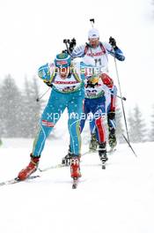 10.12.2010, Hochfilzen, Austria (AUT): Serguei Sednev (UKR), Madshus, Rottefella, Alpina, Swix - IBU world cup biathlon, sprint men, Hochfilzen (AUT). www.xpb.cc. © Manzoni/xpb.cc. Every downloaded picture is fee-liable.
