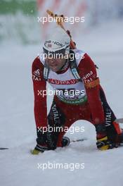 10.12.2010, Hochfilzen, Austria (AUT): Ole Einar Bjoerndalen (NOR), Madshus, Rottefella, Odlo - IBU world cup biathlon, sprint men, Hochfilzen (AUT). www.xpb.cc. © Manzoni/xpb.cc. Every downloaded picture is fee-liable.