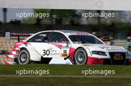 23.04.2010 Hockenheim, Germany,  Katherine Legge (GBR), Audi Sport Team Rosberg, Audi A4 DTM - DTM 2010 at Hockenheimring, Hockenheim, Germany