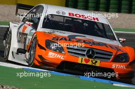 23.04.2010 Hockenheim, Germany,  Gary Paffett (GBR), Team HWA AMG Mercedes, AMG Mercedes C-Klasse - DTM 2010 at Hockenheimring, Hockenheim, Germany