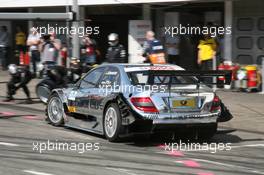 23.04.2010 Hockenheim, Germany,  Ralf Schumacher (GER), Team HWA AMG Mercedes, AMG Mercedes C-Klasse - DTM 2010 at Hockenheimring, Hockenheim, Germany