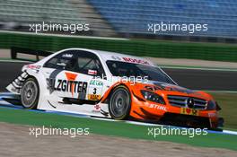 23.04.2010 Hockenheim, Germany,  Gary Paffett (GBR), Team HWA AMG Mercedes, AMG Mercedes C-Klasse - DTM 2010 at Hockenheimring, Hockenheim, Germany