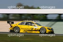 23.04.2010 Hockenheim, Germany,  David Coulthard (GBR), Mücke Motorsport, AMG Mercedes C-Klasse - DTM 2010 at Hockenheimring, Hockenheim, Germany