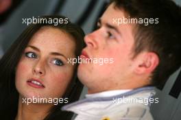 23.04.2010 Hockenheim, Germany,  Paul di Resta (GBR), Team HWA AMG Mercedes, with his girlfriend Laura - DTM 2010 at Hockenheimring, Hockenheim, Germany