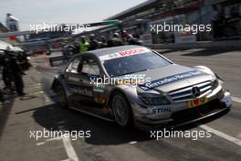 23.04.2010 Hockenheim, Germany,  Bruno Spengler (CAN), Team HWA AMG Mercedes, AMG Mercedes C-Klasse - DTM 2010 at Hockenheimring, Hockenheim, Germany