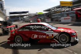 23.04.2010 Hockenheim, Germany,  Mike Rockenfeller (GBR), Audi Sport Team Phoenix, Audi A4 DTM - DTM 2010 at Hockenheimring, Hockenheim, Germany