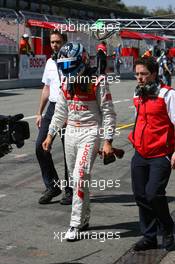 24.04.2010 Hockenheim, Germany,  A disappointed Timo Scheider (GER), Audi Sport Team Abt, Portrait (9th), who didn't make it into the final part of the qualifying session - DTM 2010 at Hockenheimring, Hockenheim, Germany