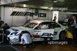 24.04.2010 Hockenheim, Germany,  Paul di Resta (GBR), Team HWA AMG Mercedes, AMG Mercedes C-Klasse - DTM 2010 at Hockenheimring, Hockenheim, Germany