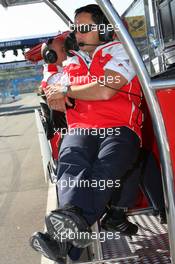 24.04.2010 Hockenheim, Germany,  Hans-Jurgen Abt (GER), Teamchef Abt-Audi - DTM 2010 at Hockenheimring, Hockenheim, Germany