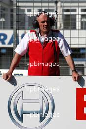 24.04.2010 Hockenheim, Germany,  Dr. Ullrich (AUT), Audi motorsport director. - DTM 2010 at Hockenheimring, Hockenheim, Germany