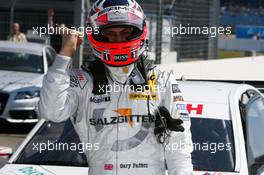 24.04.2010 Hockenheim, Germany,  Pole position for Gary Paffett (GBR), Team HWA AMG Mercedes, Portrait - DTM 2010 at Hockenheimring, Hockenheim, Germany