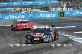 25.04.2010 Hockenheim, Germany,  Mattias Ekström (SWE), Audi Sport Team Abt, Audi A4 DTM - DTM 2010 at Hockenheimring, Hockenheim, Germany