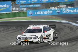 25.04.2010 Hockenheim, Germany,  Paul di Resta (GBR), Team HWA AMG Mercedes, AMG Mercedes C-Klasse - DTM 2010 at Hockenheimring, Hockenheim, Germany