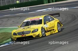 25.04.2010 Hockenheim, Germany,  David Coulthard (GBR), Mücke Motorsport, AMG Mercedes C-Klasse - DTM 2010 at Hockenheimring, Hockenheim, Germany