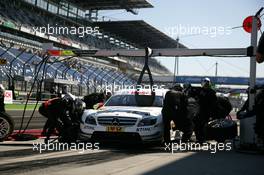 05.06.2010 Klettwitz, Germany,  Paul di Resta (GBR), Team HWA AMG Mercedes, AMG Mercedes C-Klasse - DTM 2010 at Lausitzring / Eurospeedway Lausitz, Germany