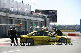 05.06.2010 Klettwitz, Germany,  David Coulthard (GBR), Muecke Motorsport, AMG Mercedes C-Klasse - DTM 2010 at Lausitzring / Eurospeedway Lausitz, Germany