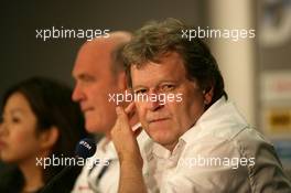 05.06.2010 Klettwitz, Germany,  Norbert Haug (GER), Sporting Director Mercedes-Benz at the press conference DTM Finale in Shanghai - DTM 2010 at Lausitzring / Eurospeedway Lausitz, Germany