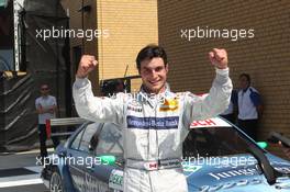 06.06.2010 Klettwitz, Germany,  Winner Bruno Spengler (CAN), Team HWA AMG Mercedes, AMG Mercedes C-Klasse - DTM 2010 at Lausitzring / Eurospeedway Lausitz, Germany