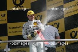 06.06.2010 Klettwitz, Germany,  3rd Place Jamie Green (GBR), Persson Motorsport, AMG Mercedes C-Klasse - DTM 2010 at Lausitzring / Eurospeedway Lausitz, Germany