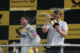 06.06.2010 Klettwitz, Germany,  Winner Bruno Spengler (CAN), Team HWA AMG Mercedes, AMG Mercedes C-Klasse - DTM 2010 at Lausitzring / Eurospeedway Lausitz, Germany