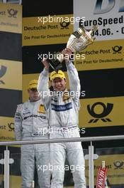 06.06.2010 Klettwitz, Germany,  Winner Bruno Spengler (CAN), Team HWA AMG Mercedes, AMG Mercedes C-Klasse - DTM 2010 at Lausitzring / Eurospeedway Lausitz, Germany