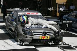 06.06.2010 Klettwitz, Germany,  Winner Bruno Spengler (CAN), Team HWA AMG Mercedes, AMG Mercedes C-Klasse - DTM 2010 at Lausitzring / Eurospeedway Lausitz, Germany