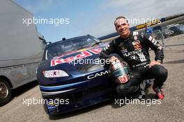 21.08.2010 Zandvoort, The Netherlands,  Robert Doornbos (NED) performed a demonstration in a Red Bull NASCAR during the pitbreak at the Zandvoort circuit. - DTM 2010 at Circuit Park Zandvoort, The Netherlands