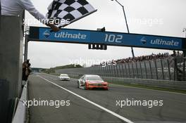 22.08.2010 Zandvoort, The Netherlands,  Victory for Gary Paffett (GBR), Team HWA AMG Mercedes, AMG Mercedes C-Klasse - DTM 2010 at Circuit Park Zandvoort, The Netherlands