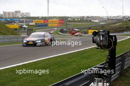 22.08.2010 Zandvoort, The Netherlands,  Remote controlled TV cameras next to the track. - DTM 2010 at Circuit Park Zandvoort, The Netherlands