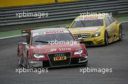 31.10.2010 Adria, Italy,  Mike Rockenfeller (GER), Audi Sport Team Phoenix, Audi A4 DTM - DTM 2010 at Hockenheimring