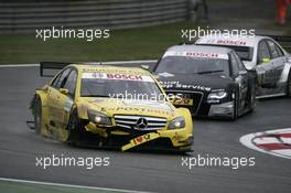 31.10.2010 Adria, Italy,  David Coulthard (GBR), Muecke Motorsport, AMG Mercedes C-Klasse - DTM 2010 at Hockenheimring