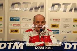 31.10.2010 Adria, Italy,  Dr. Wolfgang Ullrich (GER), Audi's Head of Sport - DTM 2010 at Hockenheimring