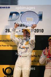 28.11.2010 Shanghai, China,  Podium Race, 1st Gary Paffett (GBR), Team HWA AMG Mercedes, AMG Mercedes C-Klasse - DTM 2010 at Hockenheimring