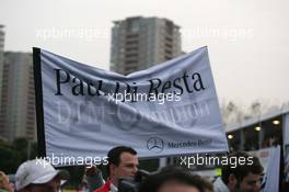 28.11.2010 Shanghai, China,  Championship-Flag for Paul di Resta (GBR), Team HWA AMG Mercedes, AMG Mercedes C-Klasse - DTM 2010 at Hockenheimring