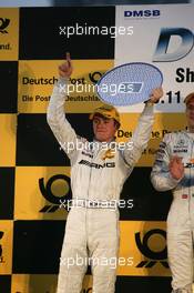 28.11.2010 Shanghai, China,  Podium Race, 2nd Paul di Resta (GBR), Team HWA AMG Mercedes, AMG Mercedes C-Klasse - DTM 2010 at Hockenheimring