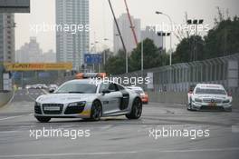 28.11.2010 Shanghai, China,  Racestart behind the Safetycar - DTM 2010 at Hockenheimring