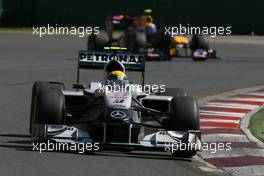26.03.2010 Melbourne, Australia,  Nico Rosberg (GER), Mercedes GP  - Formula 1 World Championship, Rd 2, Australian Grand Prix, Friday Practice
