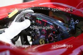 26.03.2010 Melbourne, Australia,  The Ferrari steering wheel - Formula 1 World Championship, Rd 2, Australian Grand Prix, Friday Practice