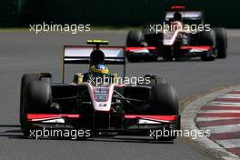 26.03.2010 Melbourne, Australia,  Bruno Senna (BRA), HRT F1 Team and Karun Chandhok (IND), HRT F1 Team  - Formula 1 World Championship, Rd 2, Australian Grand Prix, Friday Practice