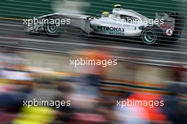 26.03.2010 Melbourne, Australia,  Nico Rosberg (GER), Mercedes GP Petronas, W01 - Formula 1 World Rd 2, Australian Grand Prix, Friday Practice