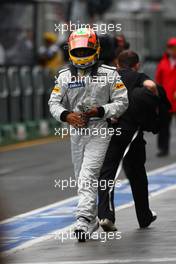 26.03.2010 Melbourne, Australia,  Karun Chandhok (IND), Hispania Racing F1 Team - Formula 1 World Championship, Rd 2, Australian Grand Prix, Friday Practice