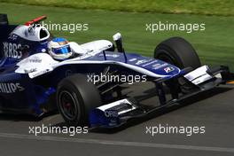 26.03.2010 Melbourne, Australia,  Rubens Barrichello (BRA), Williams F1 Team, FW32 - Formula 1 World Championship, Rd 2, Australian Grand Prix, Friday Practice