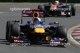 26.03.2010 Melbourne, Australia,  Sebastian Vettel (GER), Red Bull Racing  - Formula 1 World Championship, Rd 2, Australian Grand Prix, Friday Practice