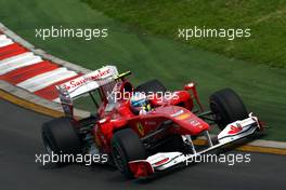 26.03.2010 Melbourne, Australia,  Fernando Alonso (ESP), Scuderia Ferrari, F10 - Formula 1 World Championship, Rd 2, Australian Grand Prix, Friday Practice