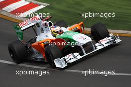 26.03.2010 Melbourne, Australia,  Paul di Resta (GBR), Test Driver, Force India F1 Team, VJM03 - Formula 1 World Championship, Rd 2, Australian Grand Prix, Friday Practice