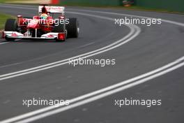 26.03.2010 Melbourne, Australia,  Felipe Massa (BRA), Scuderia Ferrari, F10 - Formula 1 World Championship, Rd 2, Australian Grand Prix, Friday Practice