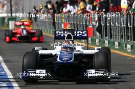 26.03.2010 Melbourne, Australia,  Nico Hulkenberg (GER), Williams F1 Team - Formula 1 World Championship, Rd 2, Australian Grand Prix, Friday Practice